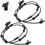 2Pcs ABS Wheel Speed Sensor for Jeep Wrangler JK (2007–2018)