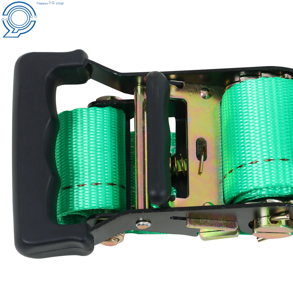 17 PCS Tie-Down Set for E Track Rails with Ratchet Straps and D-Rings