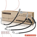 Set of 4 Brake Hydraulic Hoses for Chevy Corvette (2014–2019)