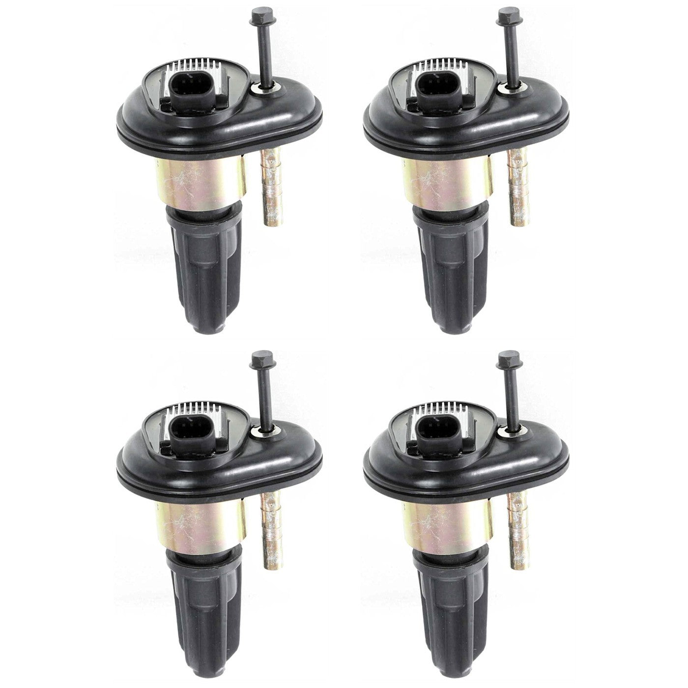 Set of 4 Ignition Coils for Chevy Olds Isuzu (i-290, i-370, Ascender, i-280, i-350, H3)