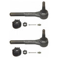 2X Moog Front Outer Steering Tie Rod Ends for Camaro Firebird GTO (1967–2002)