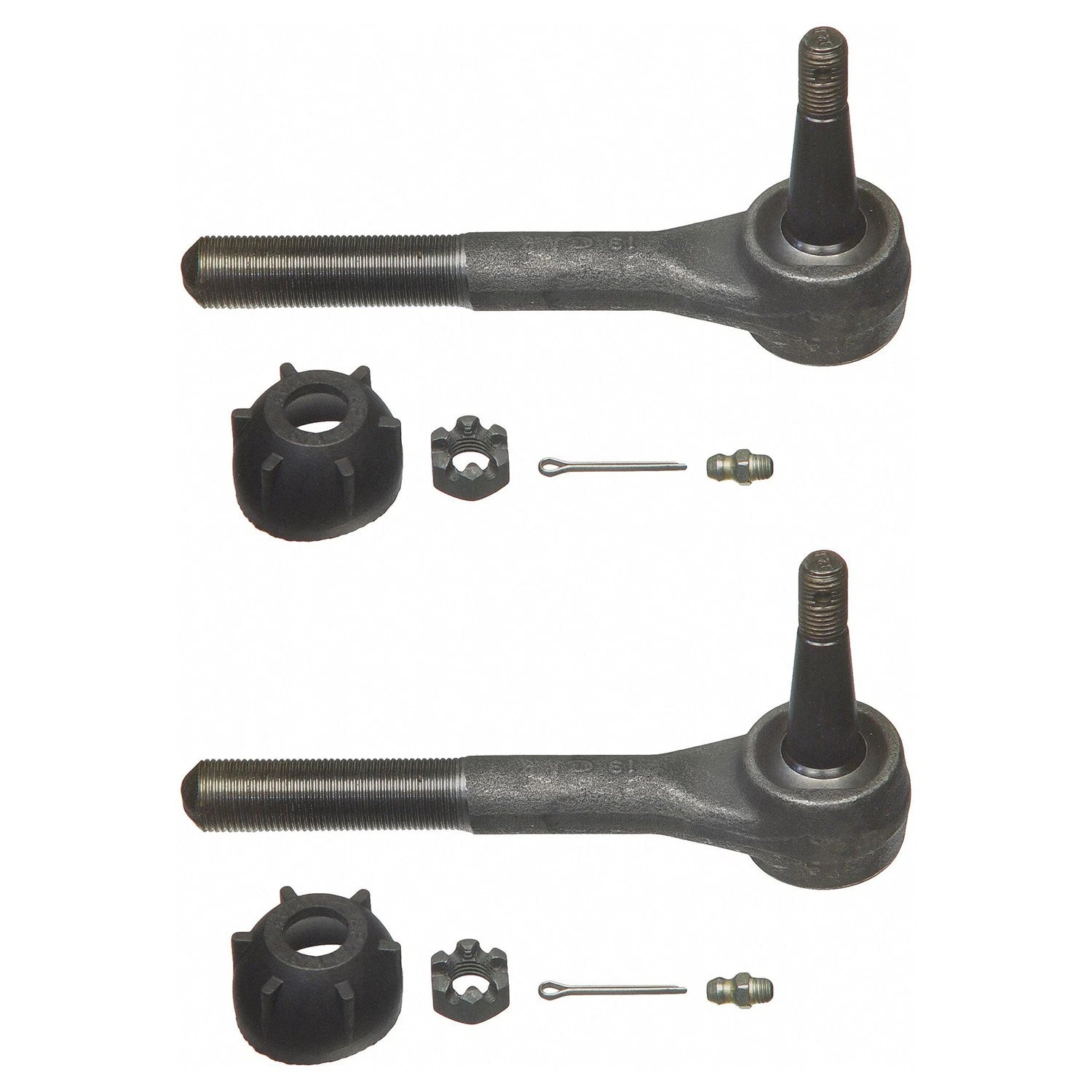 2X Moog Front Outer Steering Tie Rod Ends for Camaro Firebird GTO (1967–2002)