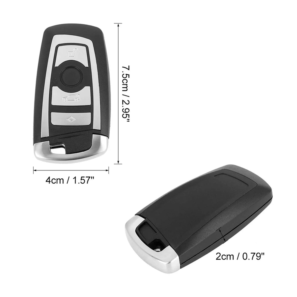 Key Fob Shell Case 4 x Key Buttons for BMW 1 3 5 Series