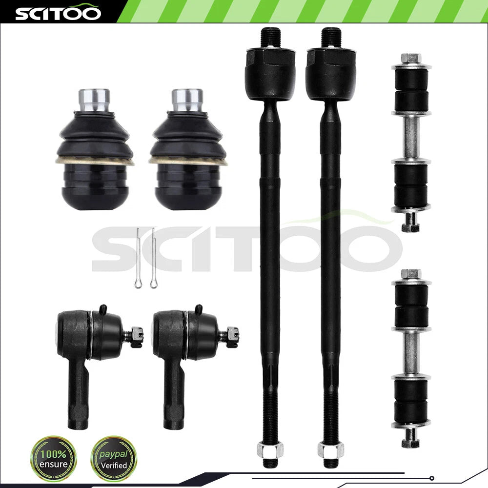Front Tie Rod End Ball Joint Suspension Kit for Mitsubishi Lancer (2002–2007)