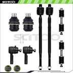 Front Tie Rod End Ball Joint Suspension Kit for Mitsubishi Lancer (2002–2007)