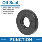 Set of 5 Oil Seal Ring 25x58x10mm for Rotary Shaft
