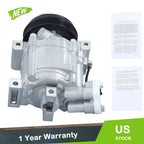 A/C Compressor with Clutch for Subaru Impreza (2008–2014)