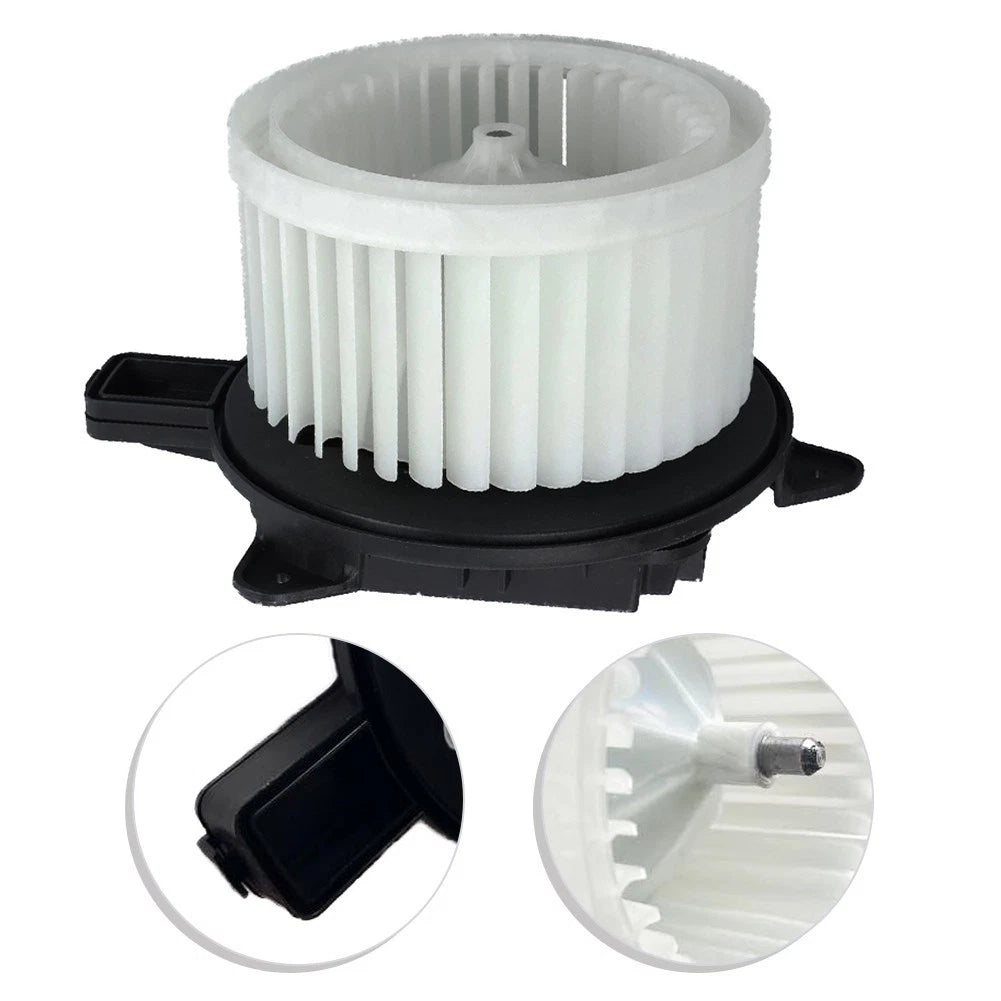 Heater Blower Motor with Plastic Fan Cage for Jeep Wrangler JL JT (2018–2024)