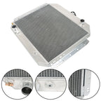 3 Row Aluminum Racing Radiator for Ford F100 F150 F250 F350 Bronco (1970–1979)