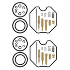 2X Carburetor Repair Kit for Honda Recon 250 (1997–2005) TRX 250EX (2001–2005)