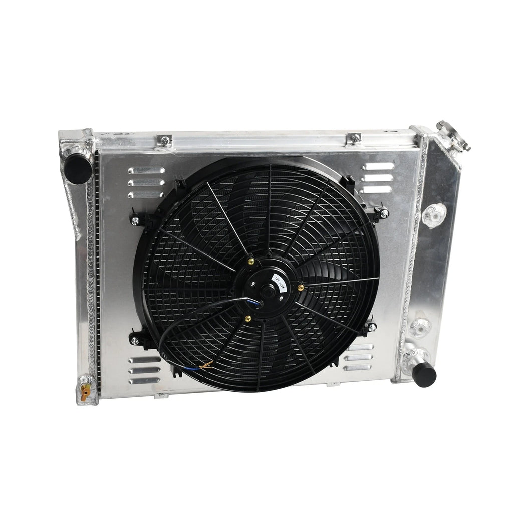 3Row Radiator + Shroud Fan + Relay for Chevy Nova Camaro El Camino (1968–1987)