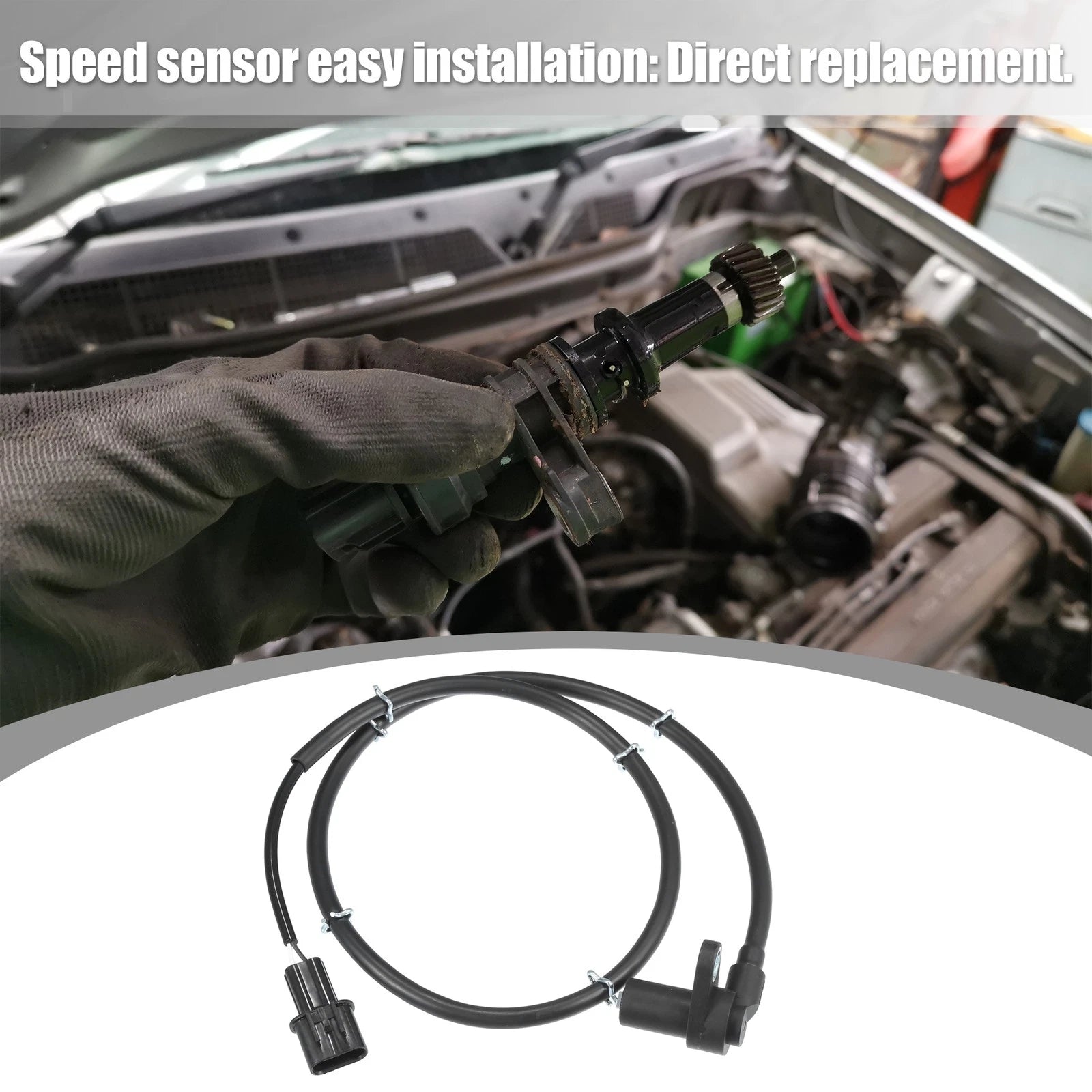 ABS Speed Sensor for Mitsubishi Montero (1997–2000) MR334712
