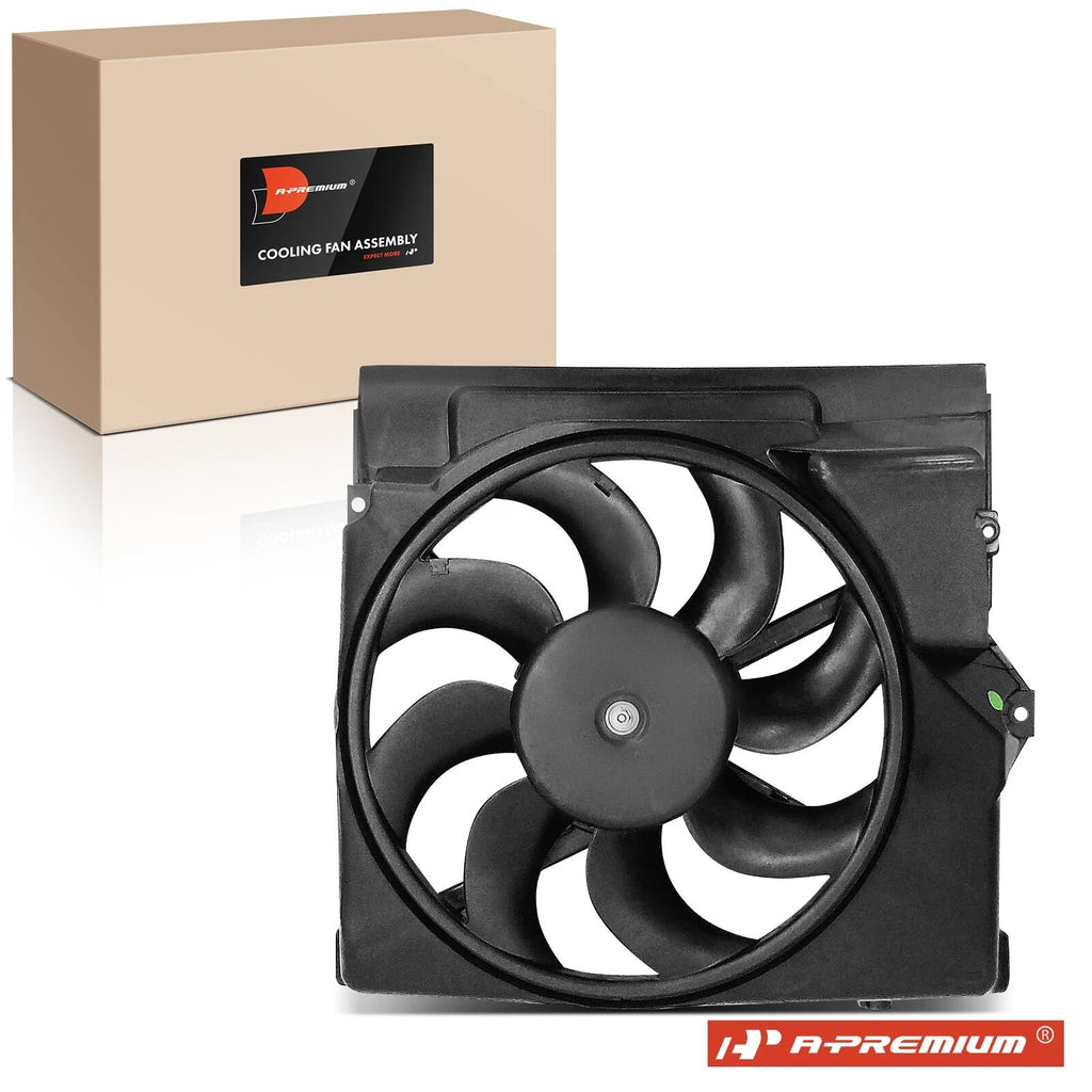 Cooling Fan Assembly with Shroud for BMW 318i 320i 323i 325i 328i (1992–1998)