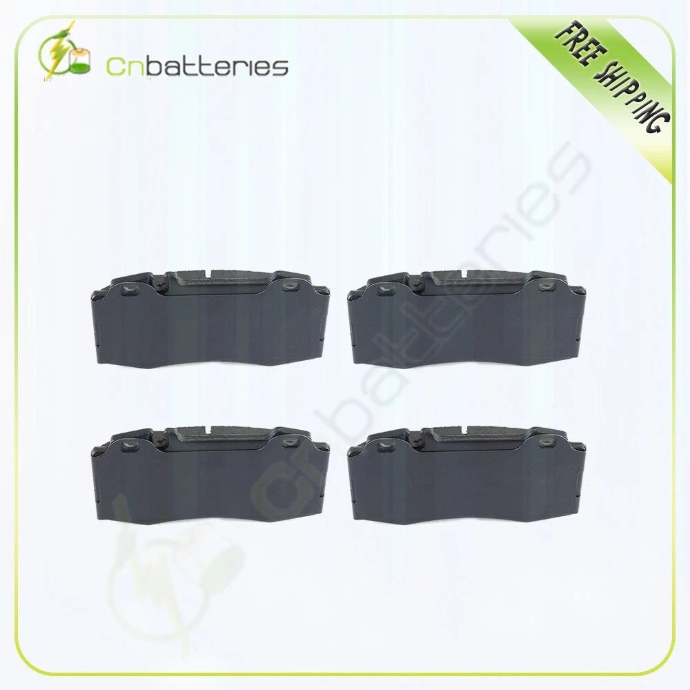 Set of 4 Metallic Front Brake Pads for Mercedes Benz S430 S500 S55 AMG S600 (1999–2006)