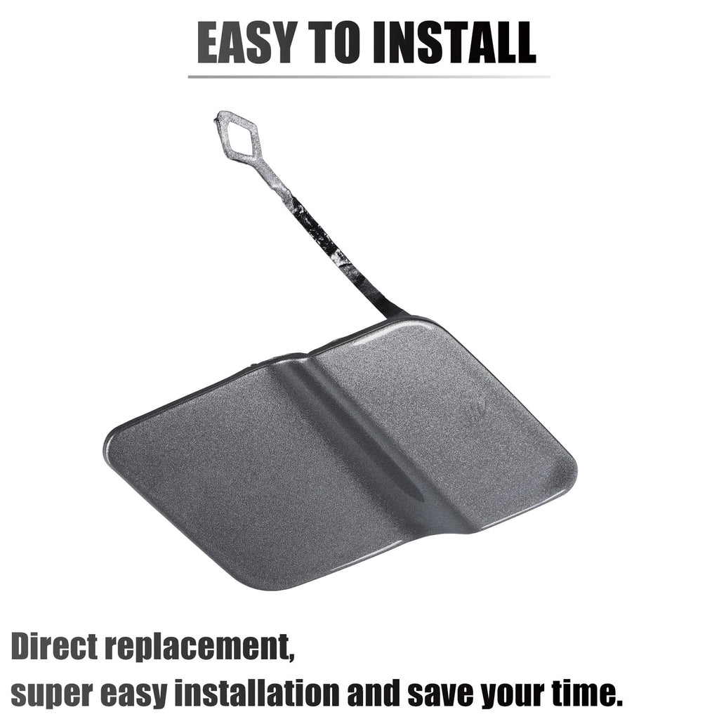 Tow Hook Eye Hole Cover for Mercedes Benz GLK250 (2010–2015) Gray
