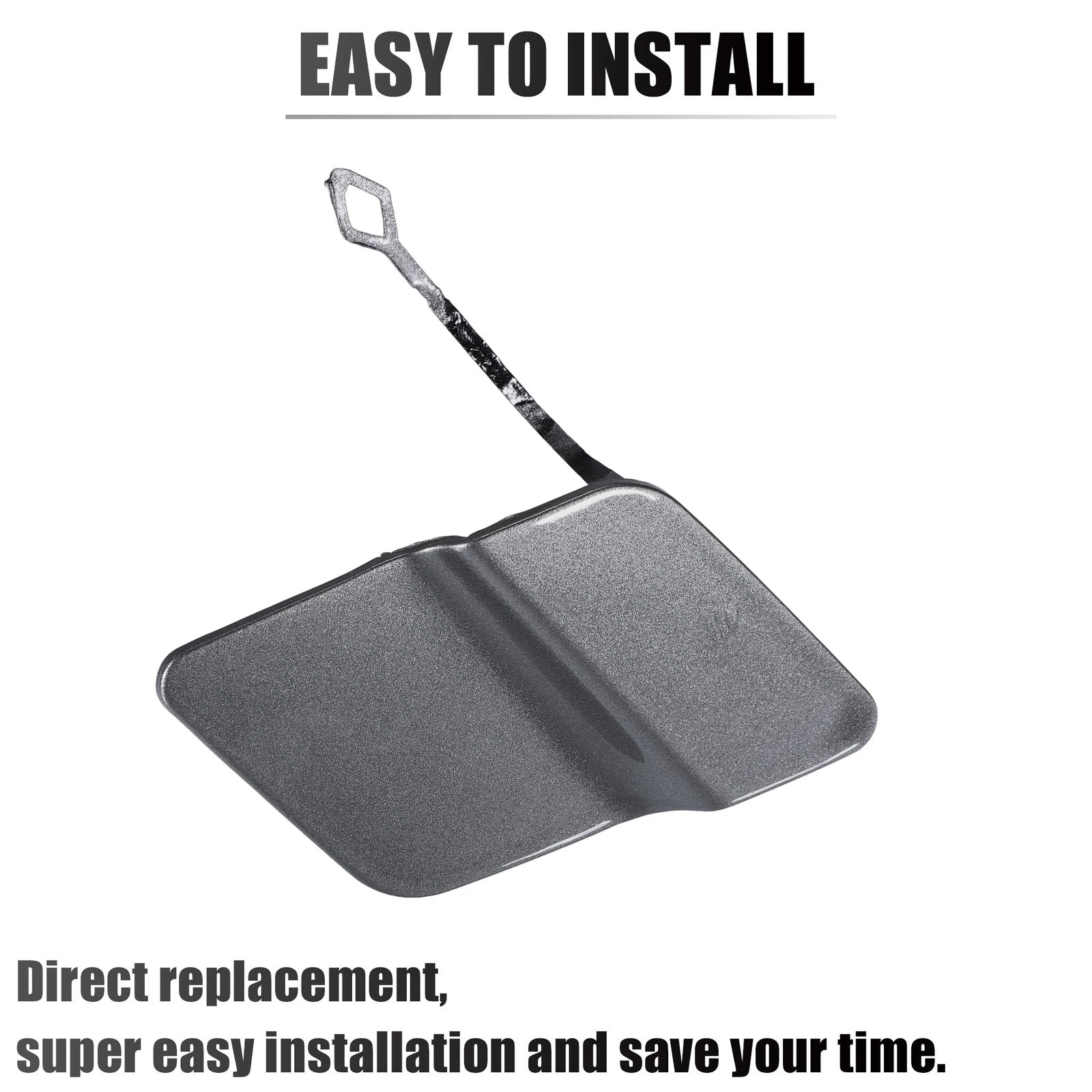 Tow Hook Eye Hole Cover for Mercedes Benz GLK250 (2010–2015) Gray