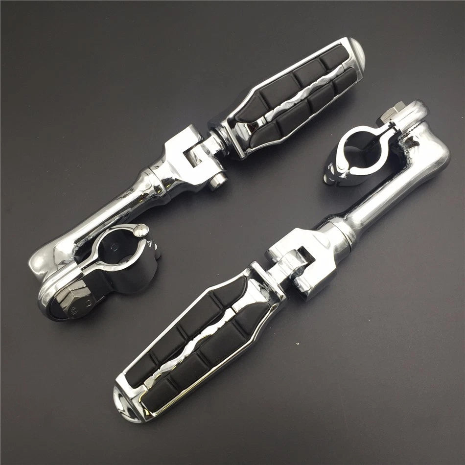 Chrome 1" Footpeg for Harley Sportster 883 1200 (2004–2023)