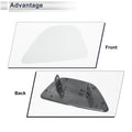 Front Left Side Bumper Headlight Washer Nozzle Cover Cap for BMW 535i White