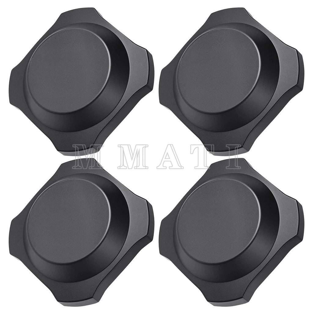 Set of 4 Black Center Wheel Hub Caps 1525221-655 for Polaris RZR XP 1000 (2024–2025)