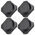 Set of 4 Black Center Wheel Hub Caps 1525221-655 for Polaris RZR XP 1000 (2024–2025)