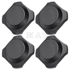 Set of 4 Black Center Wheel Hub Caps 1525221-655 for Polaris RZR XP 1000 (2024–2025)