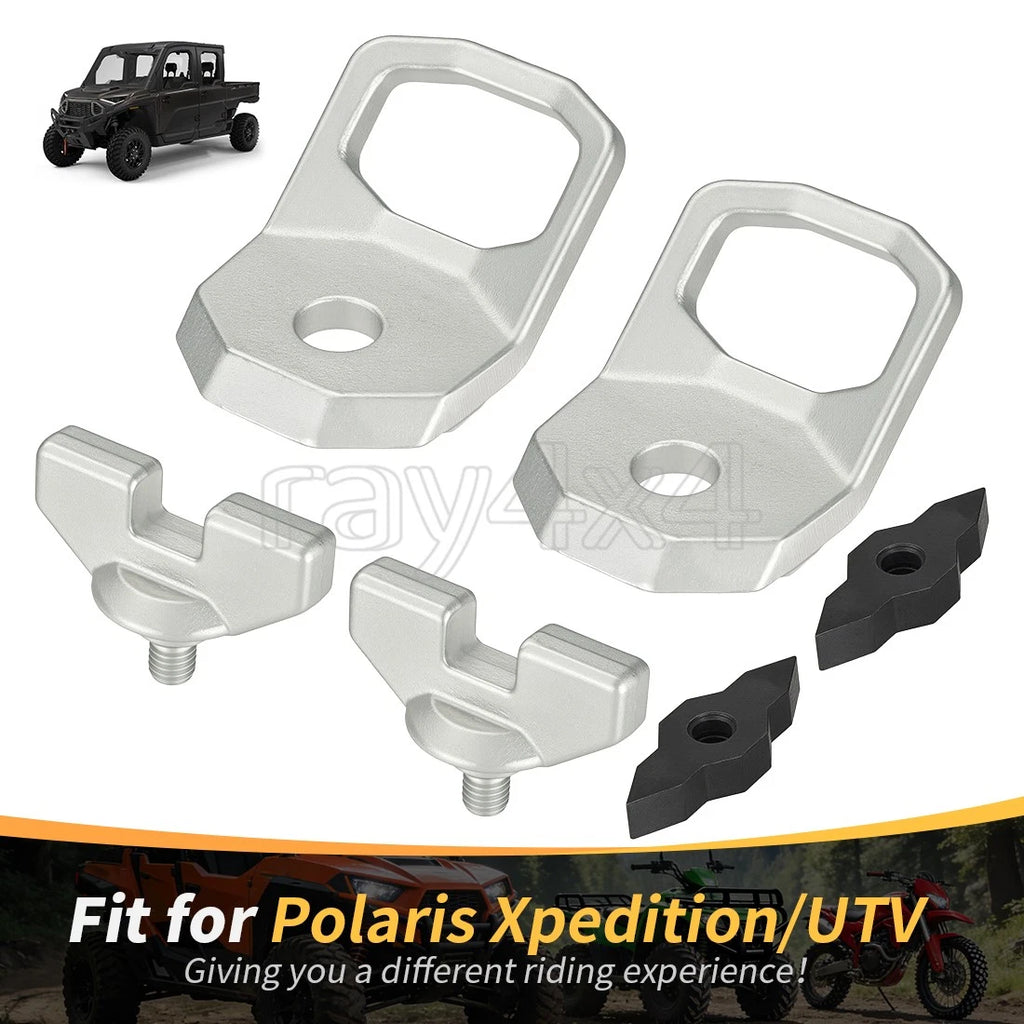 Set of 2 Lock and Ride MAX D-Ring for Polaris Xpedition XP ADV Ranger XD 1500 (2024–2025)