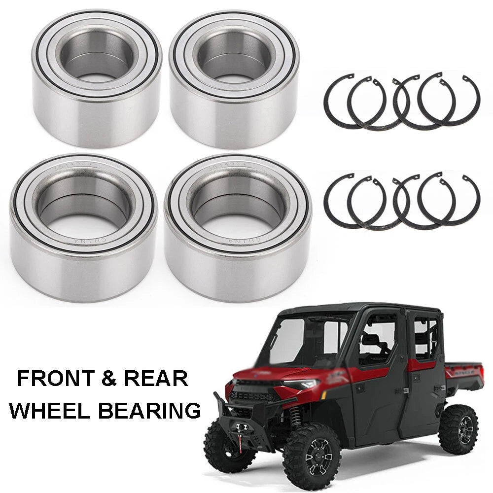 Front & Rear Wheel Bearings for Polaris Ranger 500 570 700 800 900 1000 (#3515090)