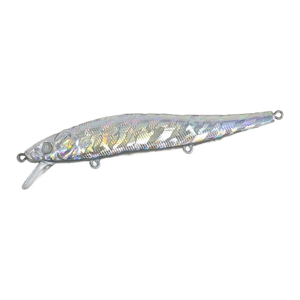 11.5cm 12g Silver Minnow Lure for Bass and Trout