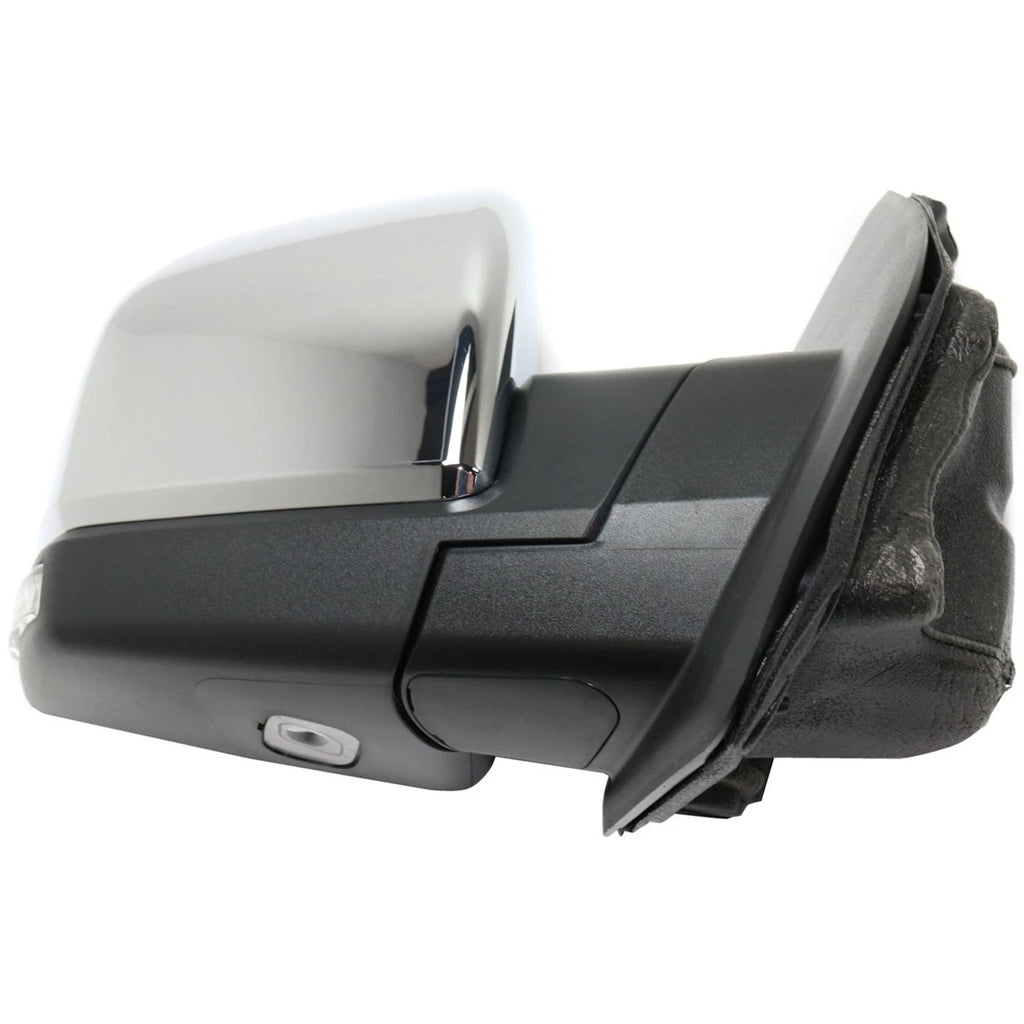 Power Mirror Set for Ford F-150 (2015–2018) Power Fold, Memory, Chrome