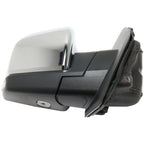 Power Mirror Set for Ford F-150 (2015–2018) Power Fold, Memory, Chrome