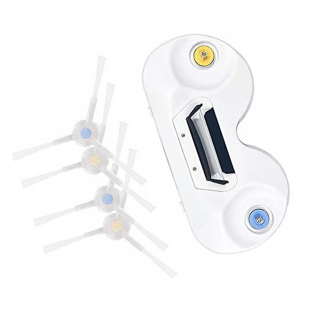 Set of 4 Side Brushes for NARWAL T10 Robot Vacuum + 1 Stent Accessory