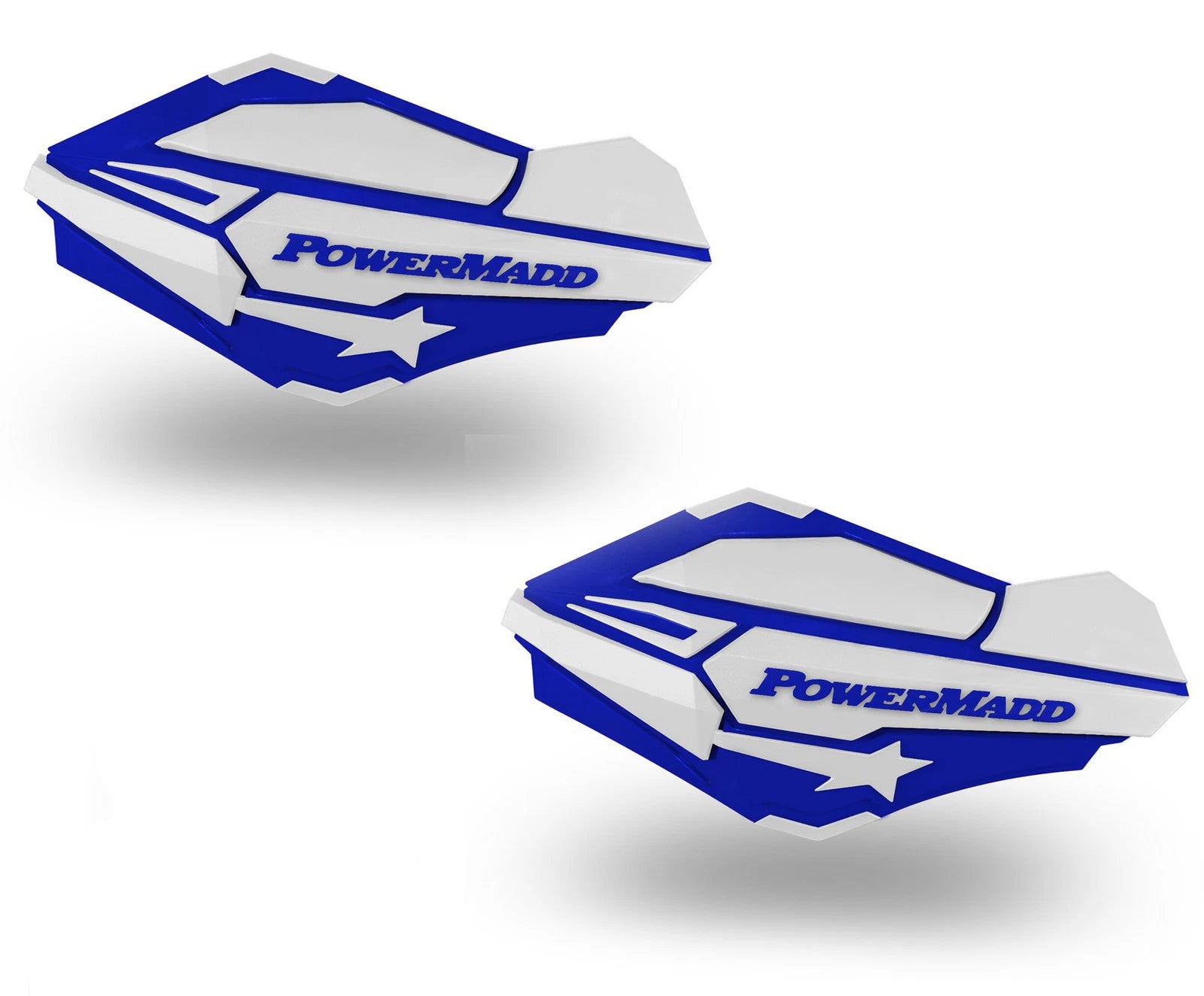 PowerMadd Sentinel Handguards for ATV (Replacement, Blue/White, 34421)