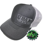 Duramax Diesel Trucker Hat for Richardson Cap (Gray Mesh Snap Back)