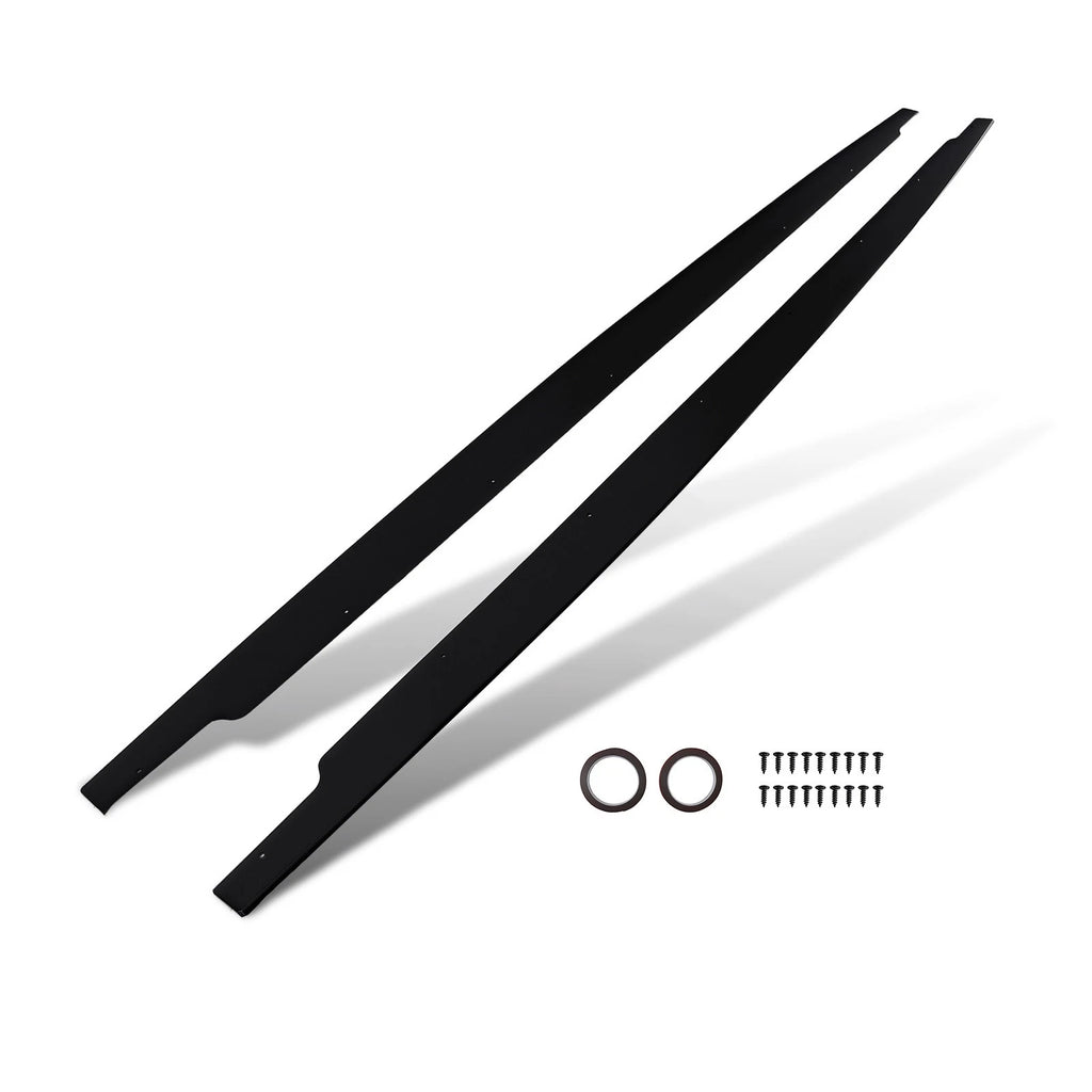 Side Skirt Body Extension for BMW 3 Series E90 M3 E92 M3 (2005-2014) Black ABS