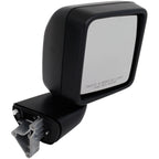 Right Mirror for Jeep Wrangler, Gladiator (2018–2024) Textured Manual Folding
