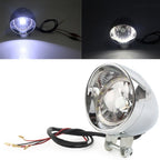 LED Headlight Turn Signal Lamp Chrome for Honda VTX 1800 (2002–2009)