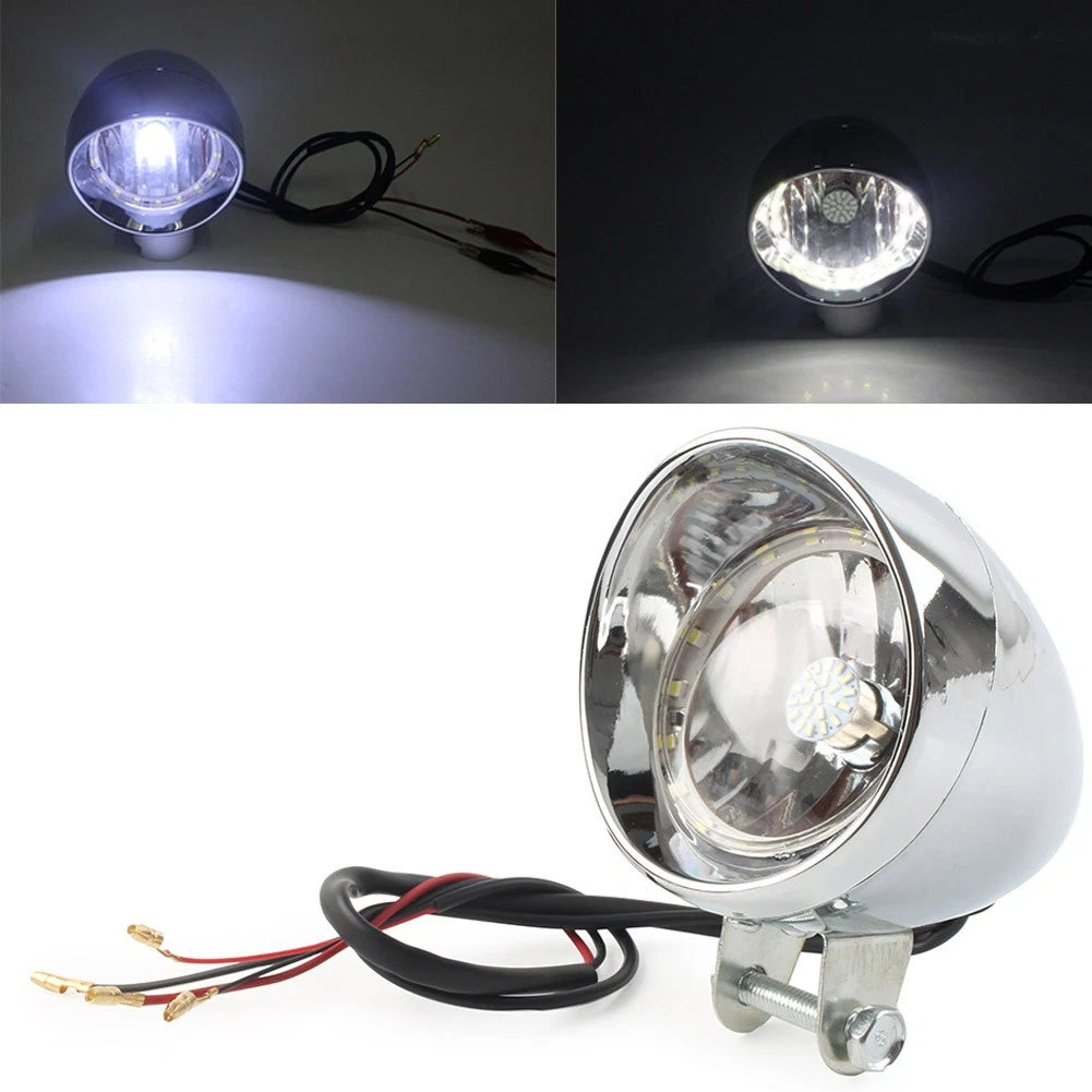 LED Headlight Turn Signal Lamp Chrome for Honda VTX 1800 (2002–2009)