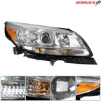 Halogen Headlights Pair for Chevy Malibu (2013–2015) Chrome