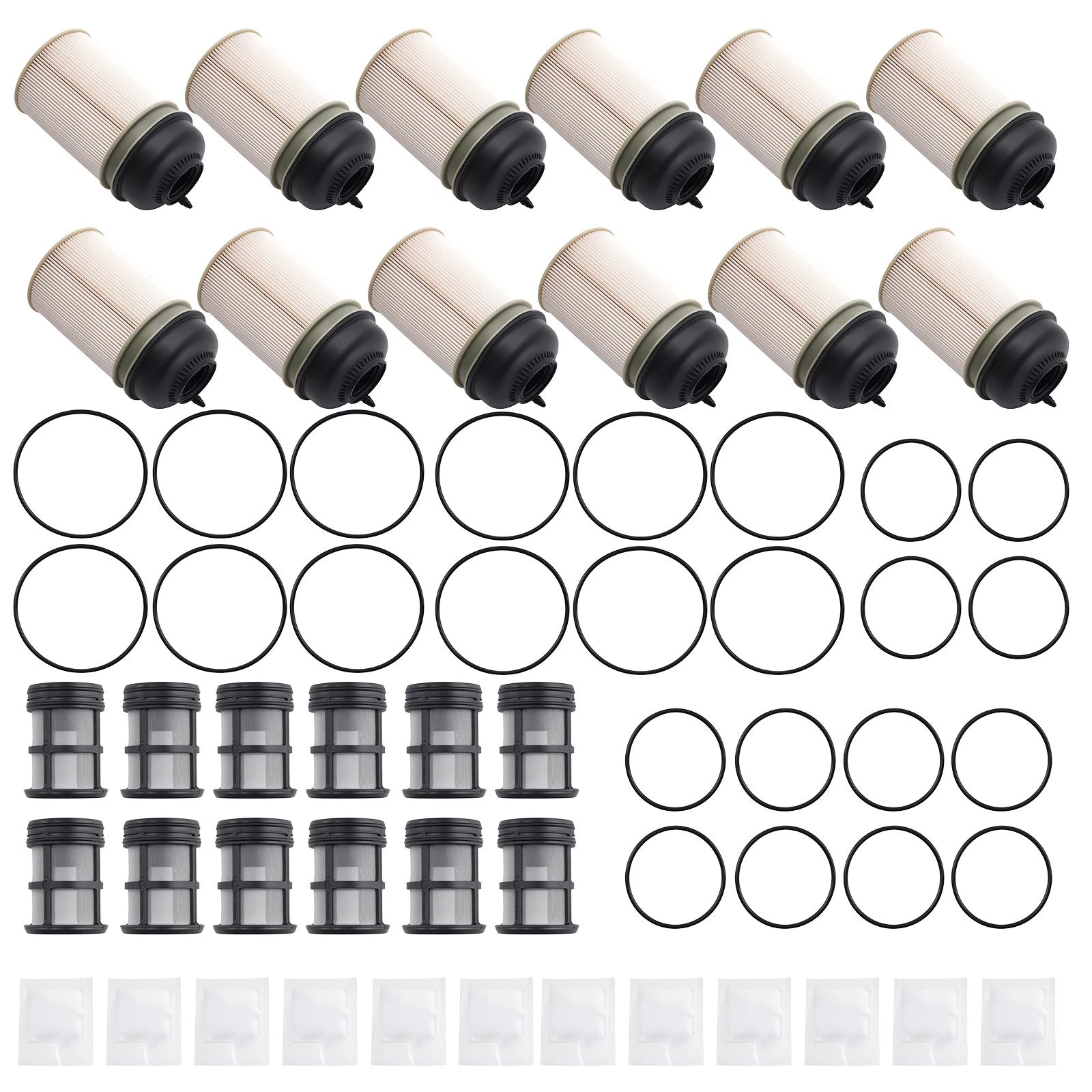 Fuel Filter 12-Pack for Detroit Diesel DD13 DD15 DD16 (2014–2016)