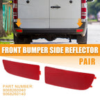 Pair Front Bumper Reflector for Mercedes-Benz Sprinter 250 350 (2006–2016) 9068260040
