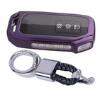 Key Cover Protective Case Braided Keychain for Kia Telluride (2018-2022)