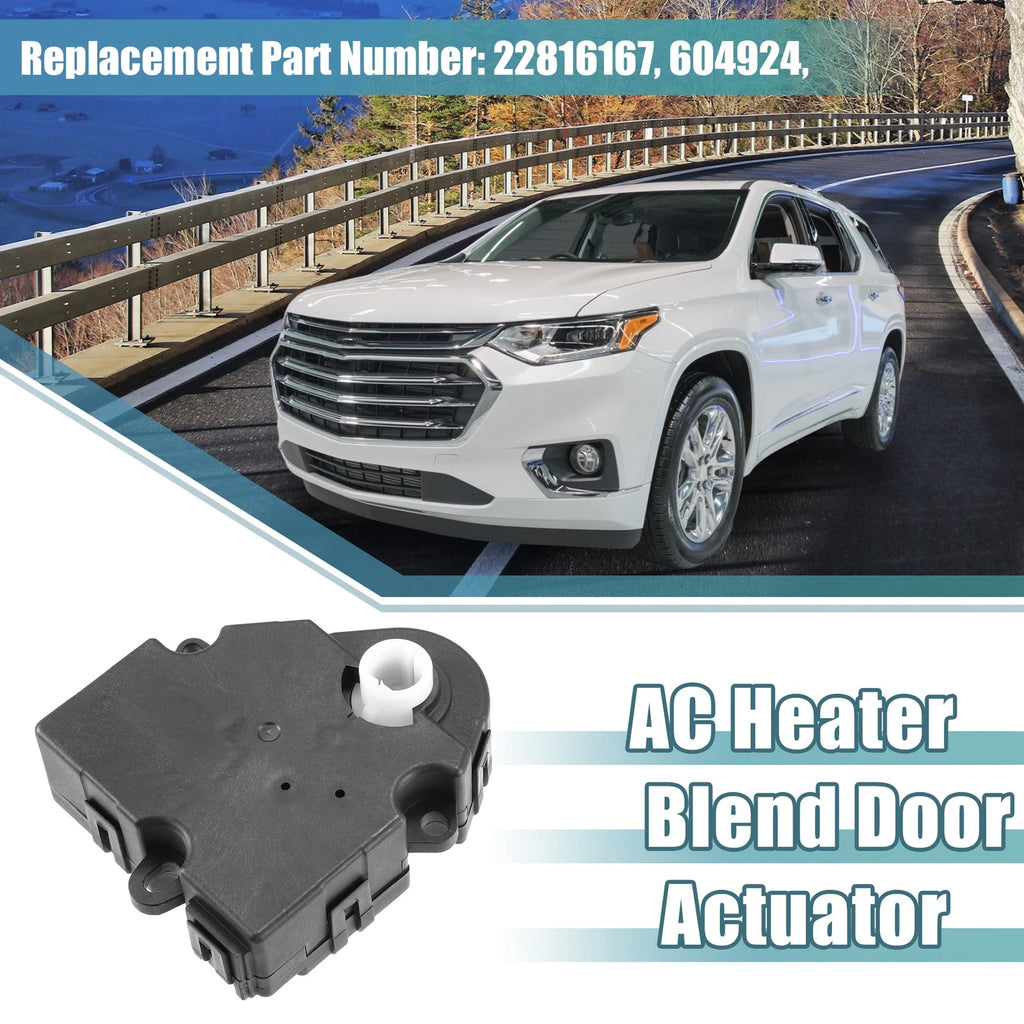 AC Heater Blend Door Actuator 22816167 604924 for Chevrolet Traverse (2013–2017)