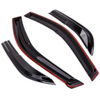 Set of 4 Smoke Window Visors for Toyota Corolla (2009–2013)