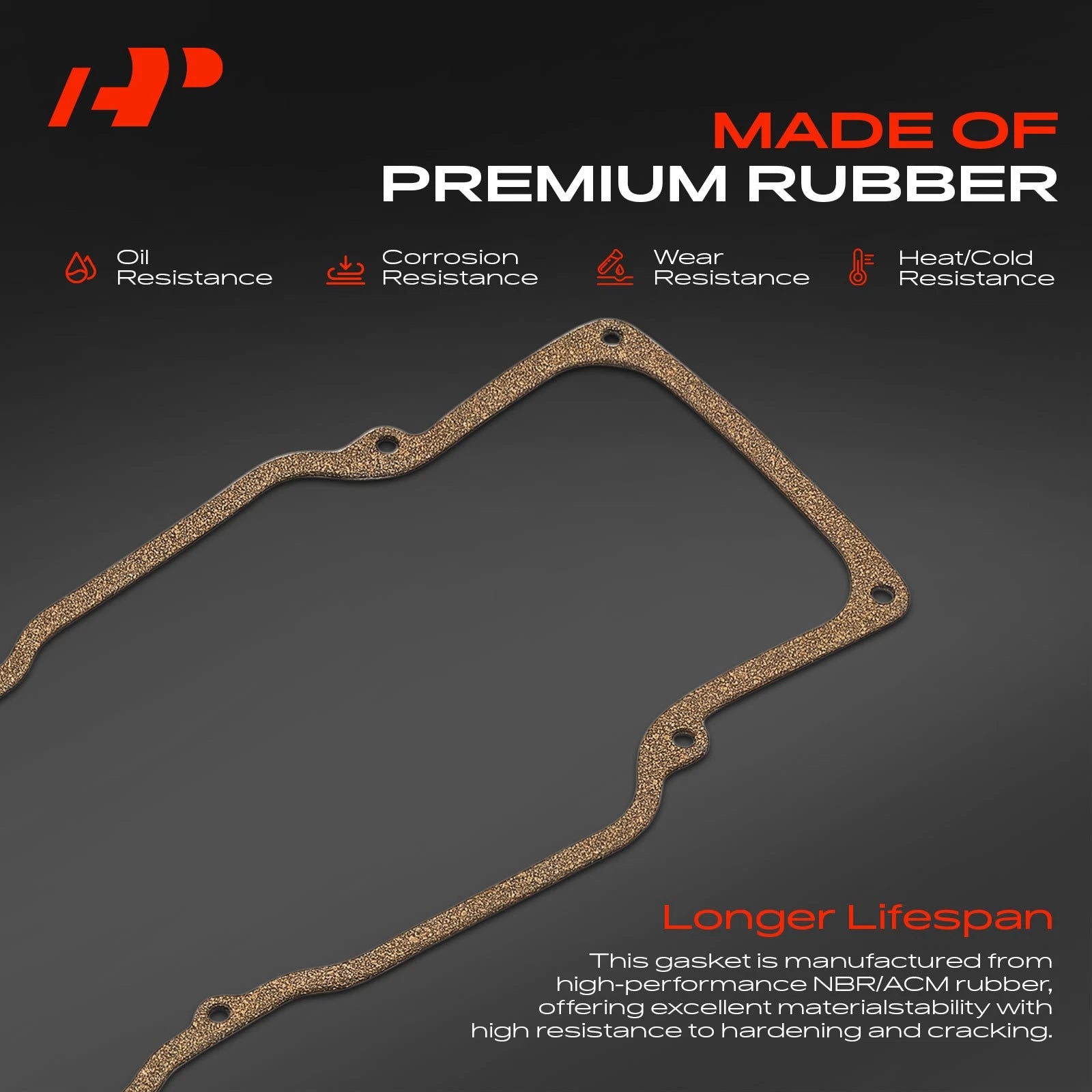 Engine Valve Cover Gasket Set for Ford Courier, Mazda B1600 (1972-1982)