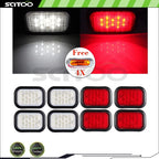 8PCS Stop Turn Signal Tail Light & Side Marker Light for