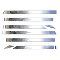Diamond Grade 10pc 2 1/4" Accent Trim for 2014-2018 GMC Sierra Crew Cab 8' Bed