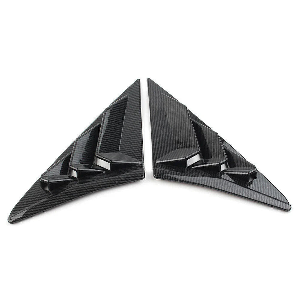 Rear Side Vent Window Louvers for Honda Civic Hatchback (2016-2021)