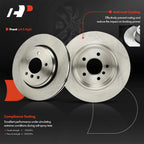 2x Rear Disc Brake Rotors for BMW 330Ci 2001–2006 330i 2001–2005 330xi
