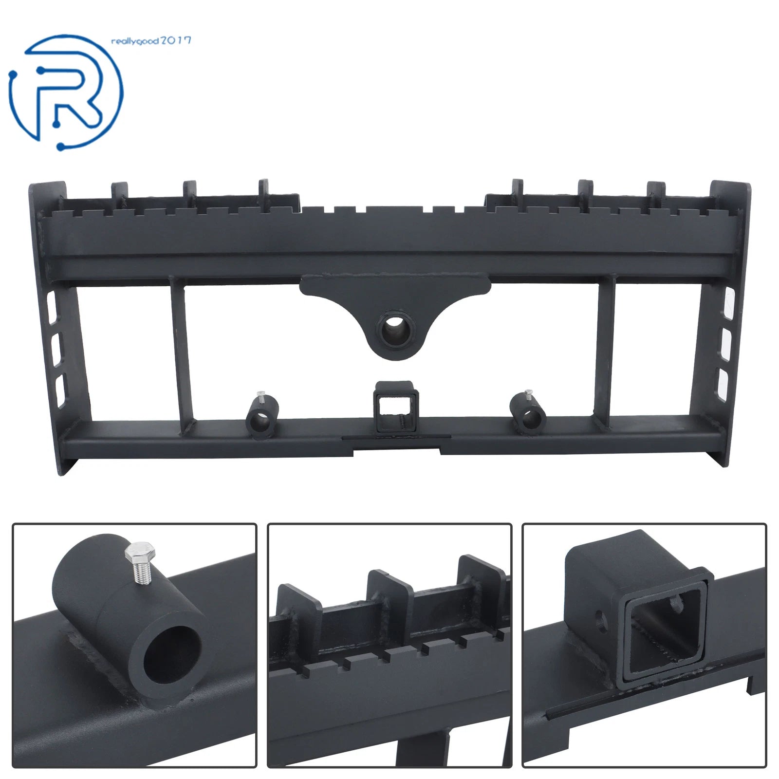 Heavy-Duty Receiver Hitch for Skid Steer (4000lb Capacity)