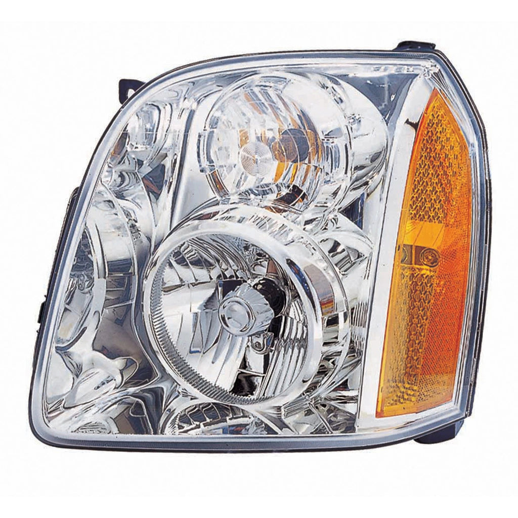 Replacement Chrome Driver Side Head Light Assembly (See compatibility Chart)